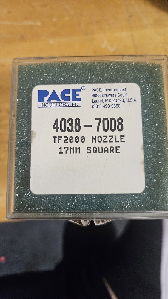 PACE 4038-7008 Nozzle 17 MM Square