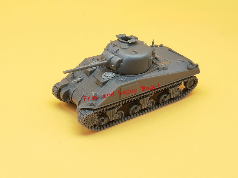 3D Printed 1/72 American Sherman M4A4 Model Unpainted-