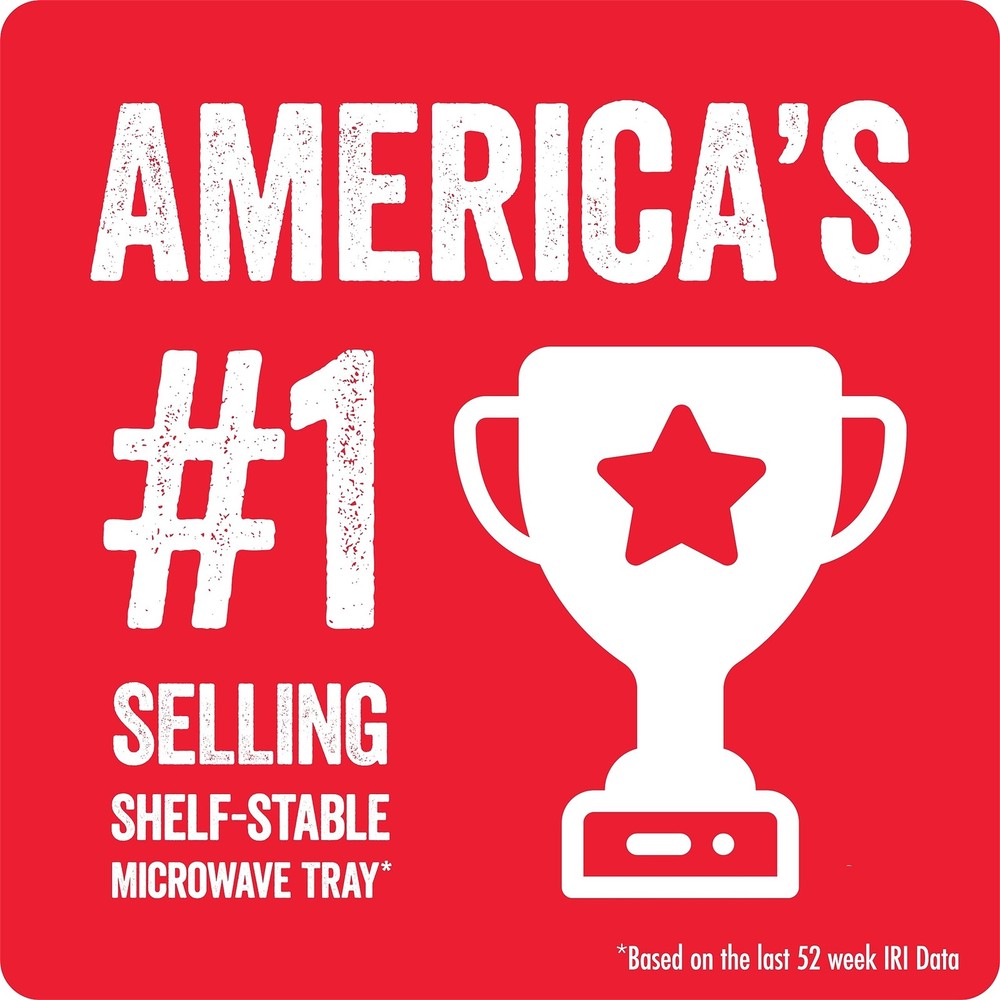 Turkey & Dressing Microwave Tray, 10 oz. (6 Pack)