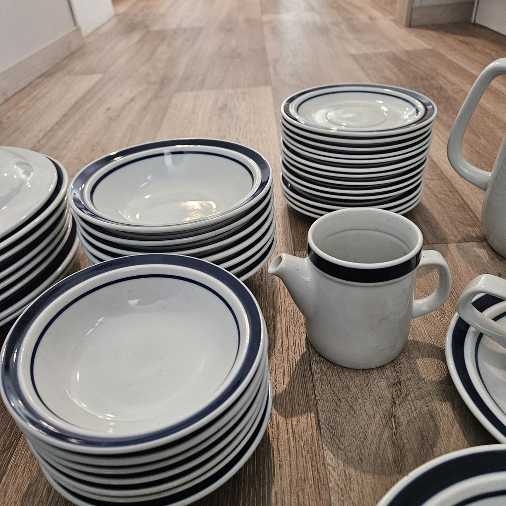 Vintage Blue Monterrey Stoneware