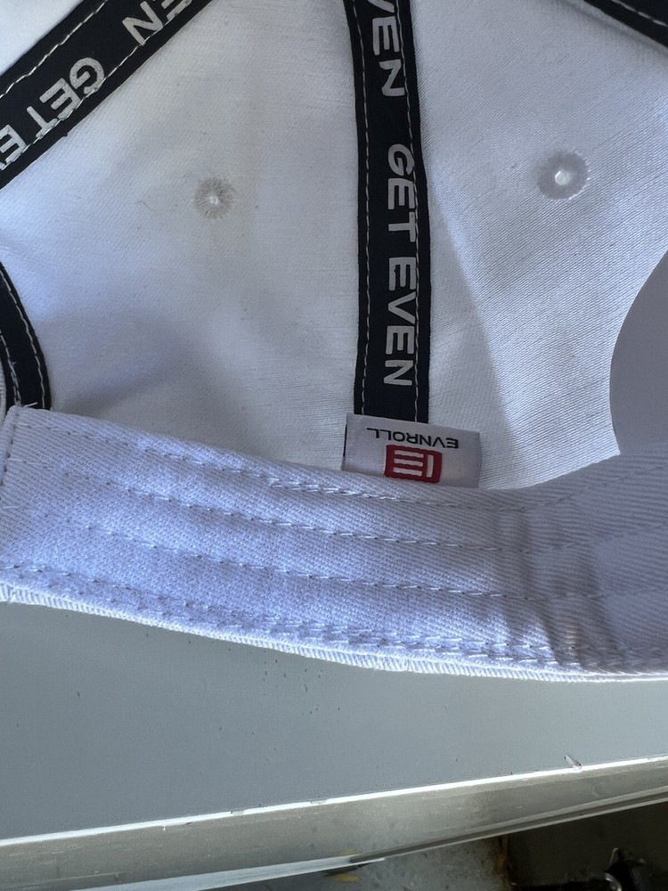 EVNROLL White Golf Hat