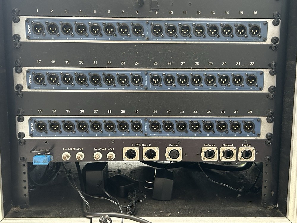 Genex StageIO+ 48 Channel Remote controlled microphone preamp system complete