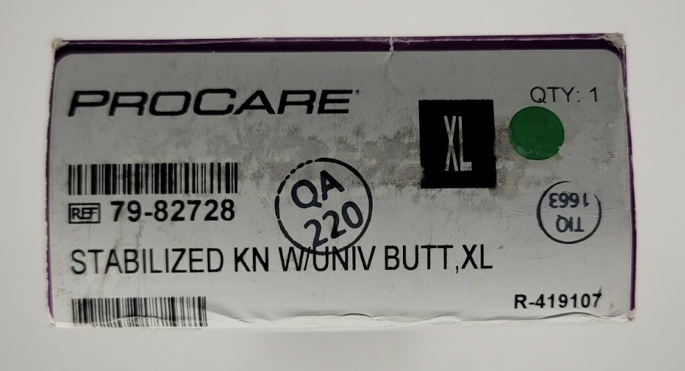 Procare Knee Stabilizer With Universal Buttress - Extra Large 79-82728