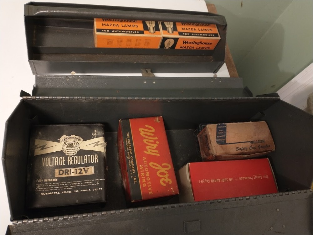 1941/ S & K / HINGED TOP / HEAVY DUTY TOOL BOX