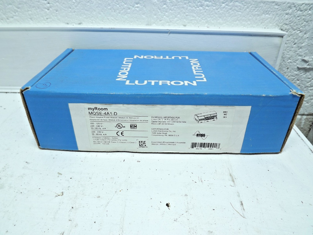 Lutron MQSE-4A1-D myRoom Phase Adaptive Power Module