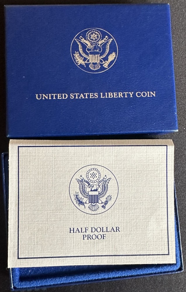 TWO U.S. Mint Liberty Proof Coin Sets – Three Coins Total