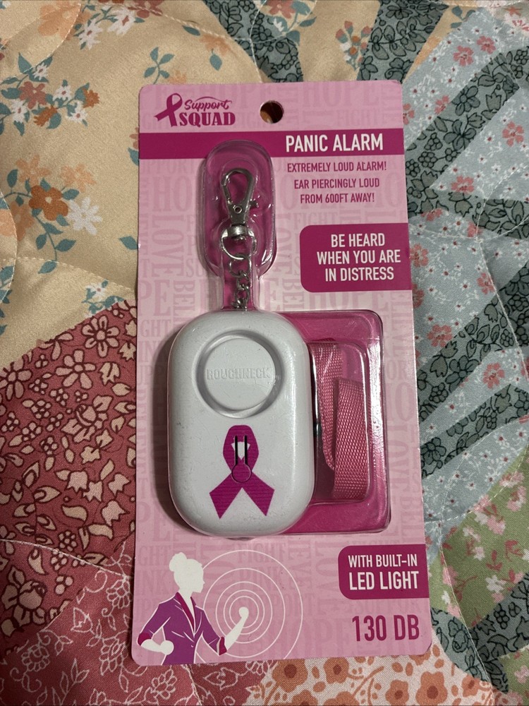 Support Squad Panic Alarm  With Key Ring, LED light
