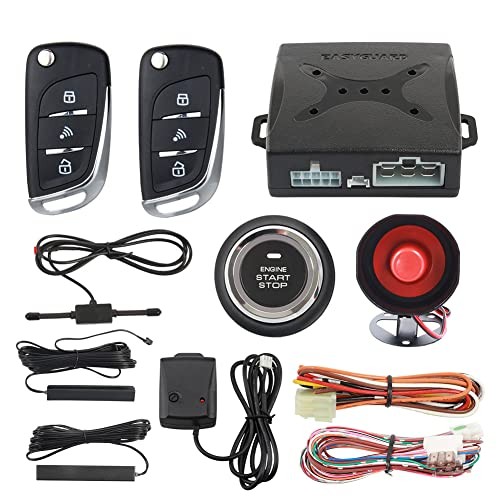 EC003NV-NS PKE Passive Keyless Entry Car Push Star Button Remote Engine Start