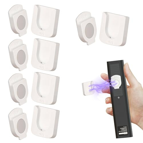 Magnetic Remote Control Holder Wall Mount, 5 Pcs Upgrade Remote Control