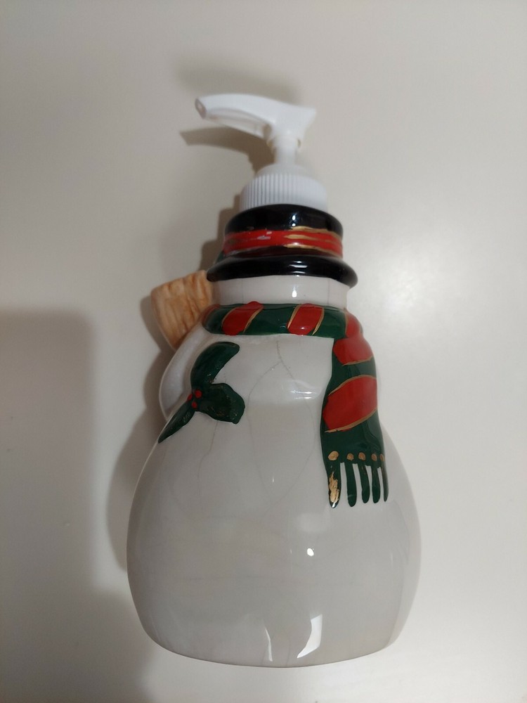 SNOWMAN LIQUID SOAP PUMP