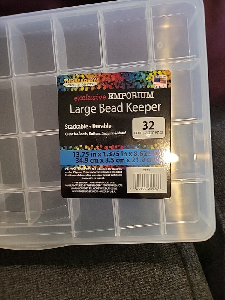 The Beadery 32 Compartment Storage Box