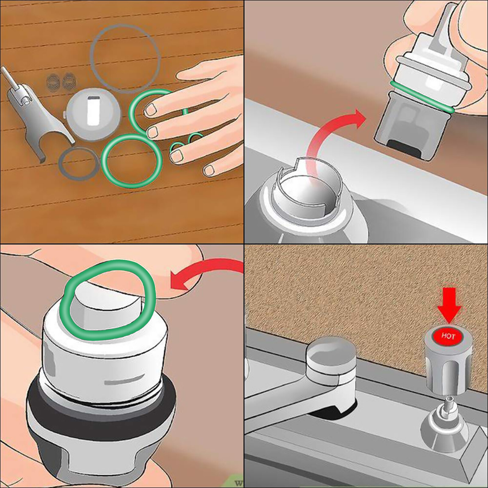 270Pcs/Set Metric Rubber O-Ring Washer Assortment Kit Gasket Automotive Seal BOX