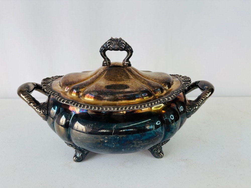 Gorham Company 1891 Silver Soldered Tureen