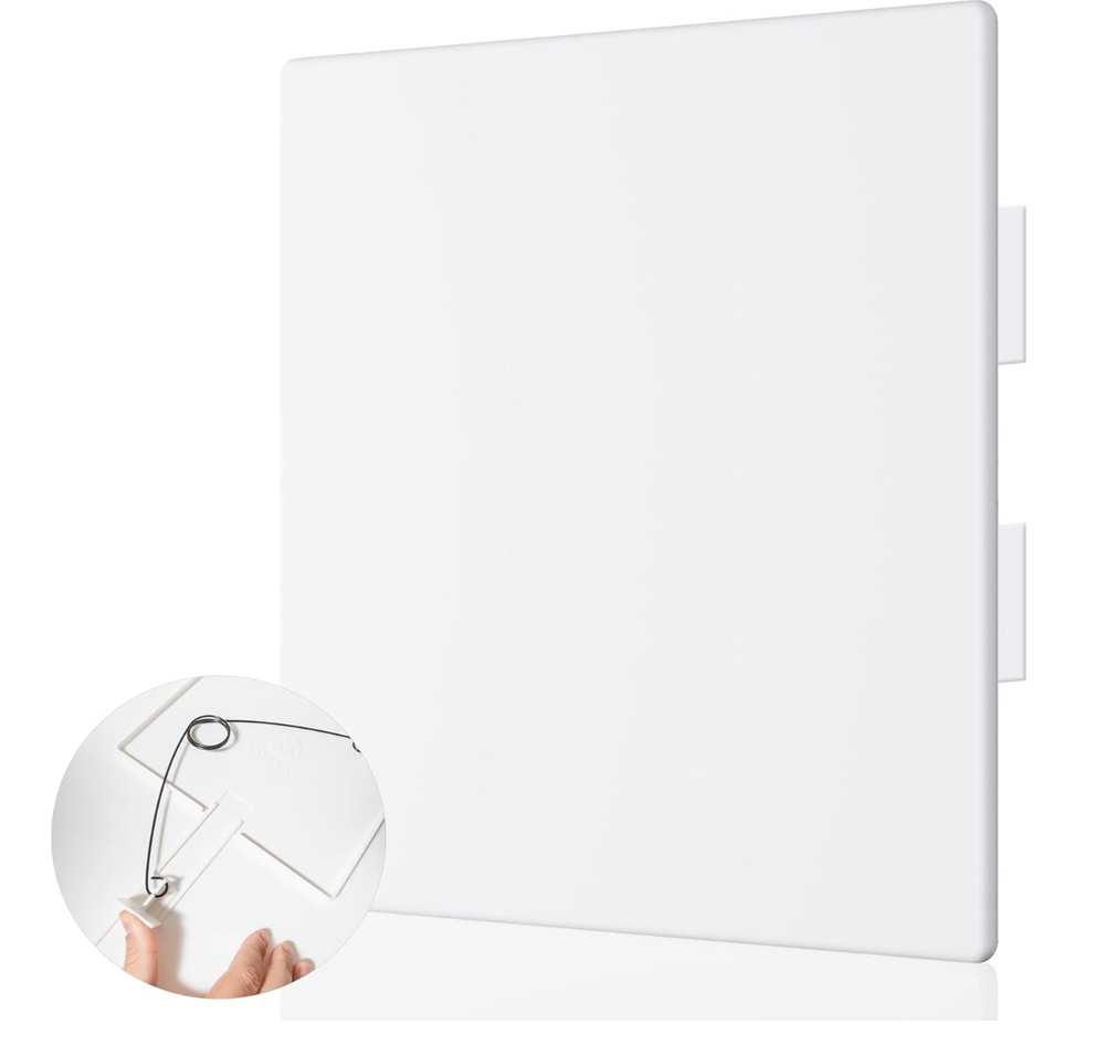 4 Pack Morvat 12x12 Adjustable Spring Access Panel for Drywall & Ceiling