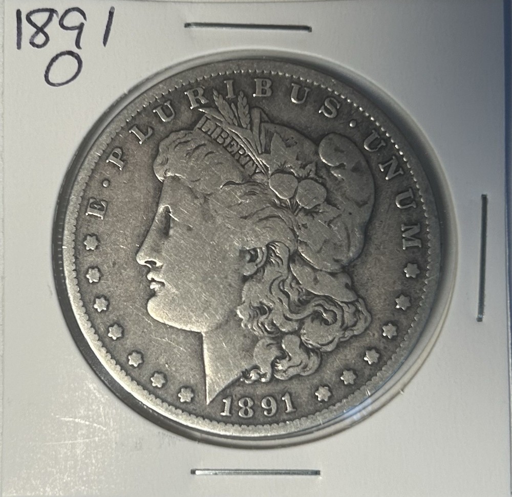 1891-O Morgan Silver $1 Dollar Coin