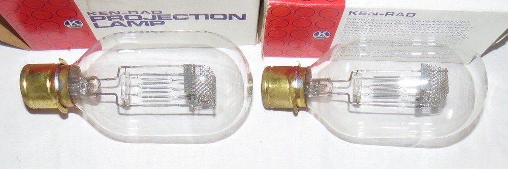 Ken-Rad TWO DRC RDB Projection Lamps - In Box