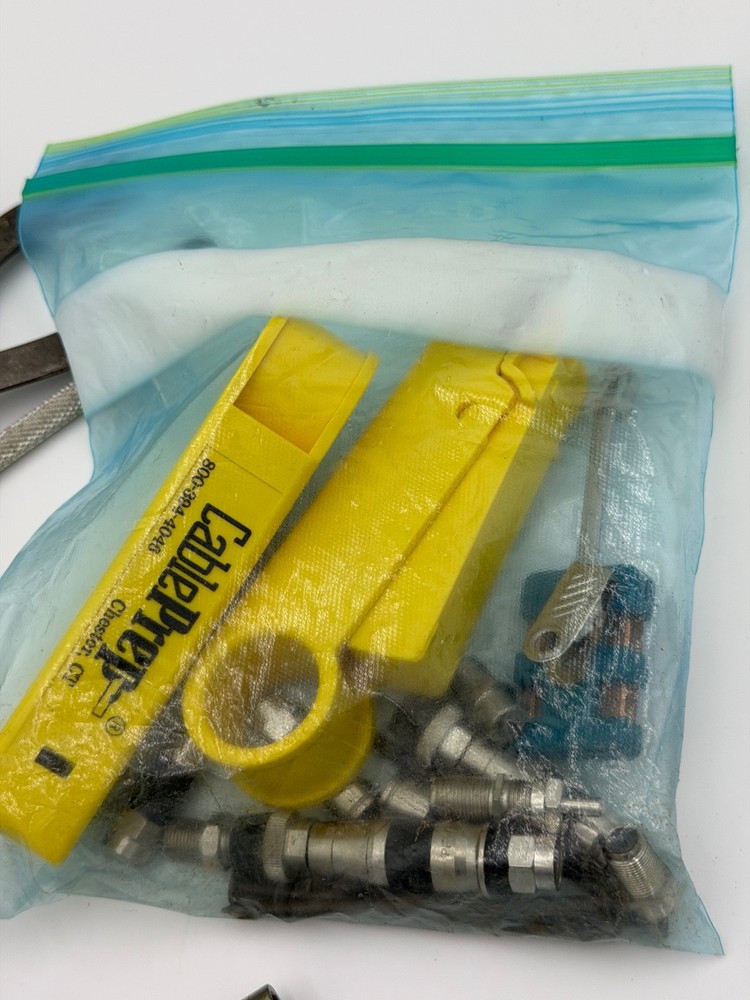 CABLE PREP TOOLS AND SUPPORTING TOOLS EQUIPMENT CAT FIVE CRIMP LUG GROUNDING BAR