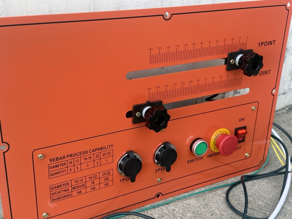 Replacement Front Face Control Panel Board 4 RB32 32mm #10 Rebar Bender Machine