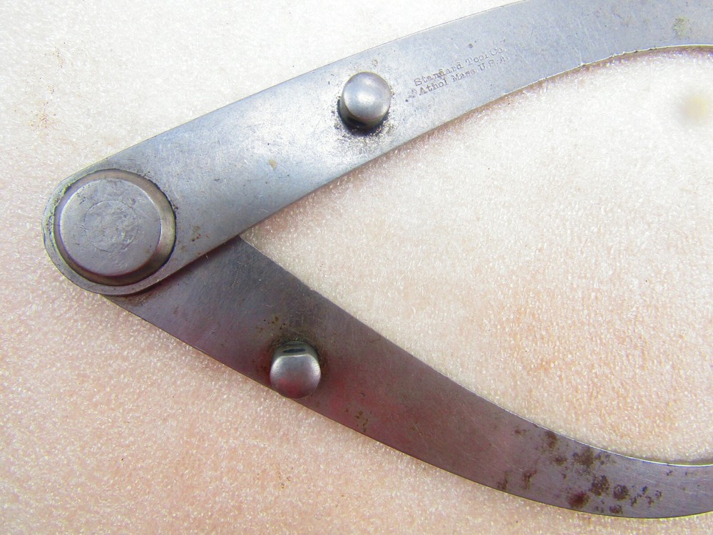 Outside calipers including Starrett & Standard Tool