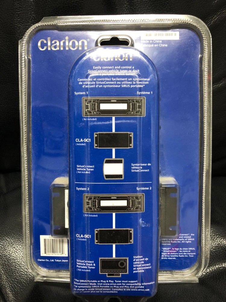 Clarion Sirius Satellite Radio Interface