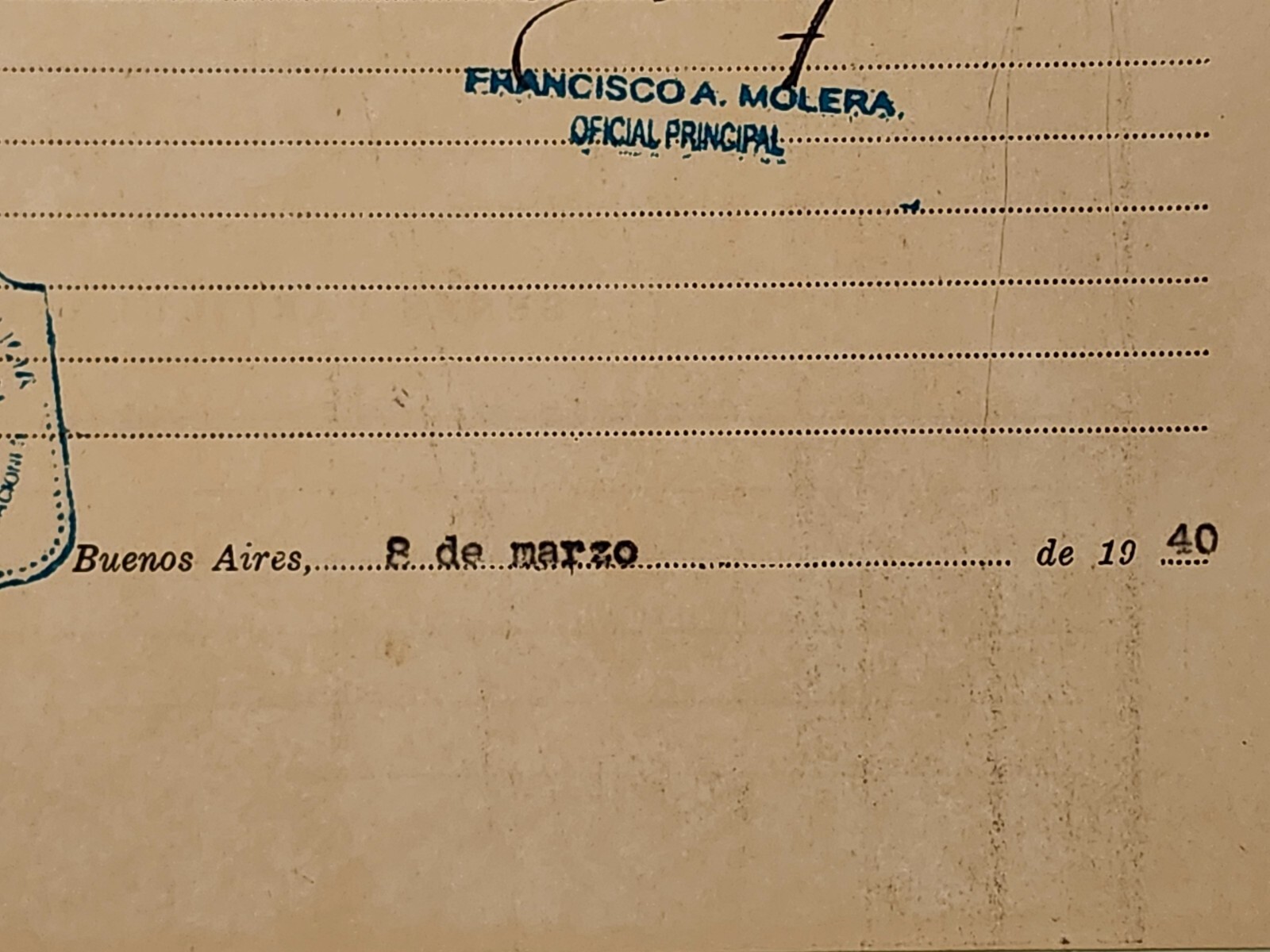 WW2 Interned sailor "Admiral Graf Spee" 1940 #4