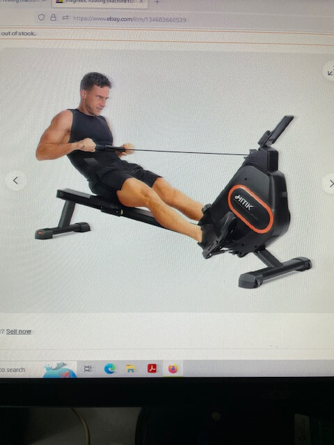 HITIK MAGNETIC ROWING MACHINE