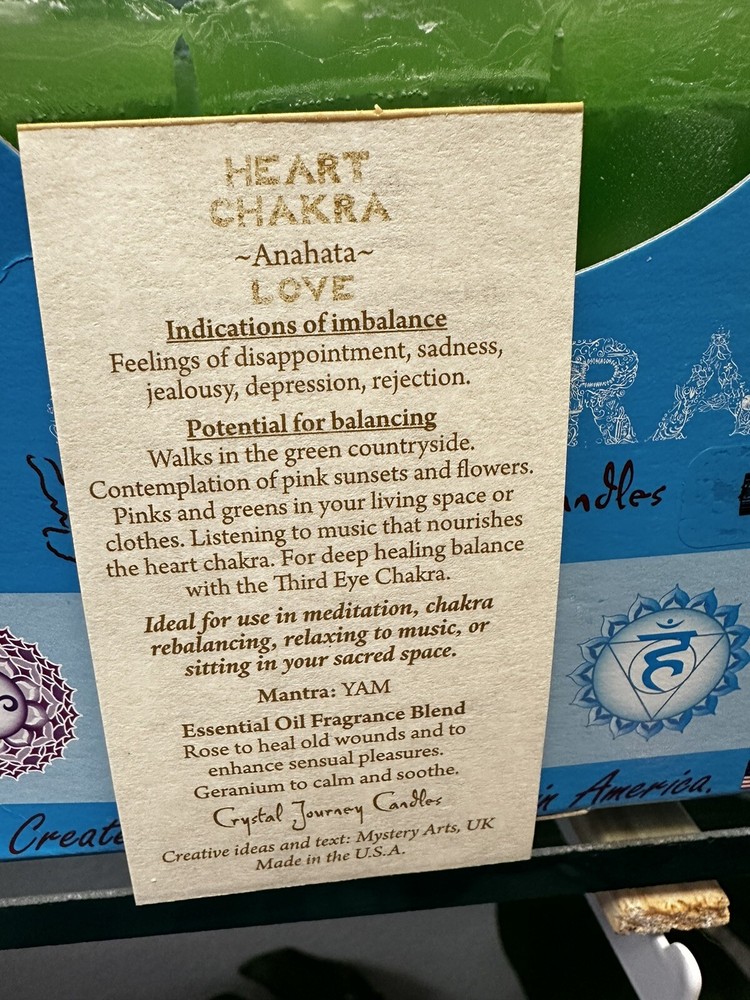 Chakra Votive Candle