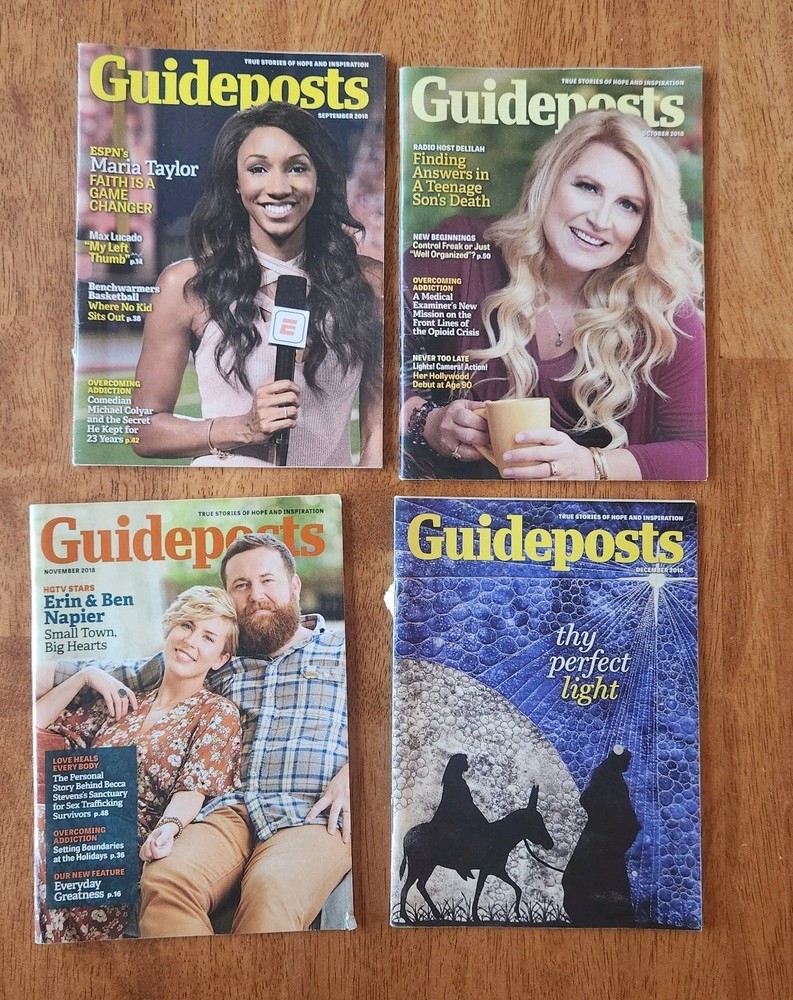 Guideposts Magazine Lot 2017 - 2018 Complete - 24 issues