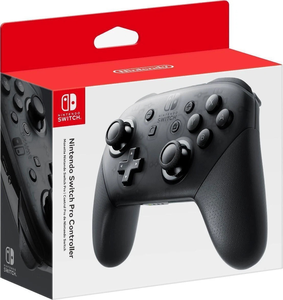 New Pro Wireless Controller for Nintendo Switch - Black NFC Full Function NEW