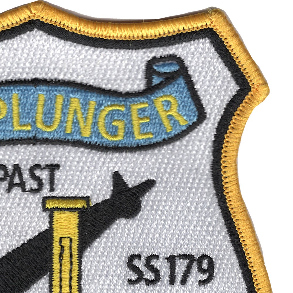 SSN-595 USS Plunger Patch - Version B