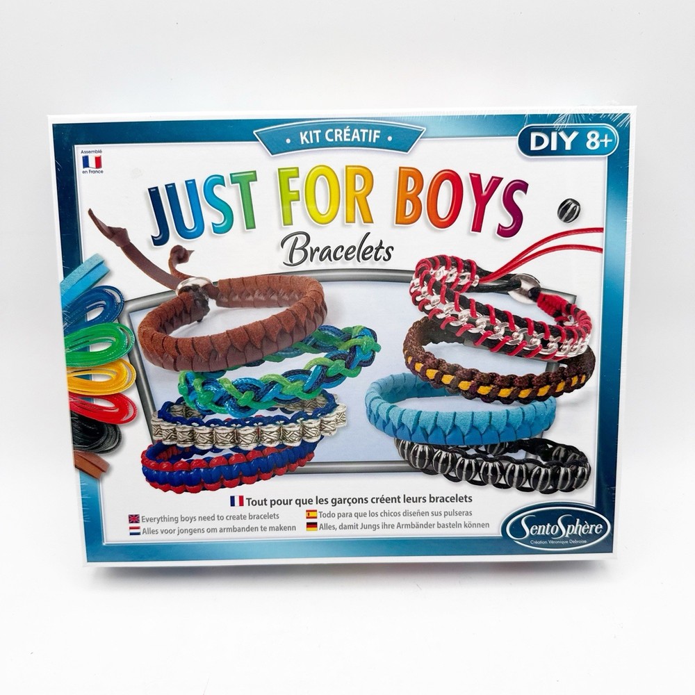 Sentosphere Just For Boys Bracelets Creative DIY Kit