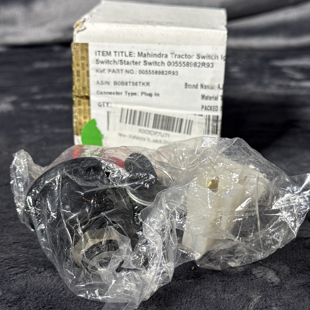 MAHINDRA TRACTOR IGNITION/ STARTER SWITCH 005558982R93 NEW OPEN BOX