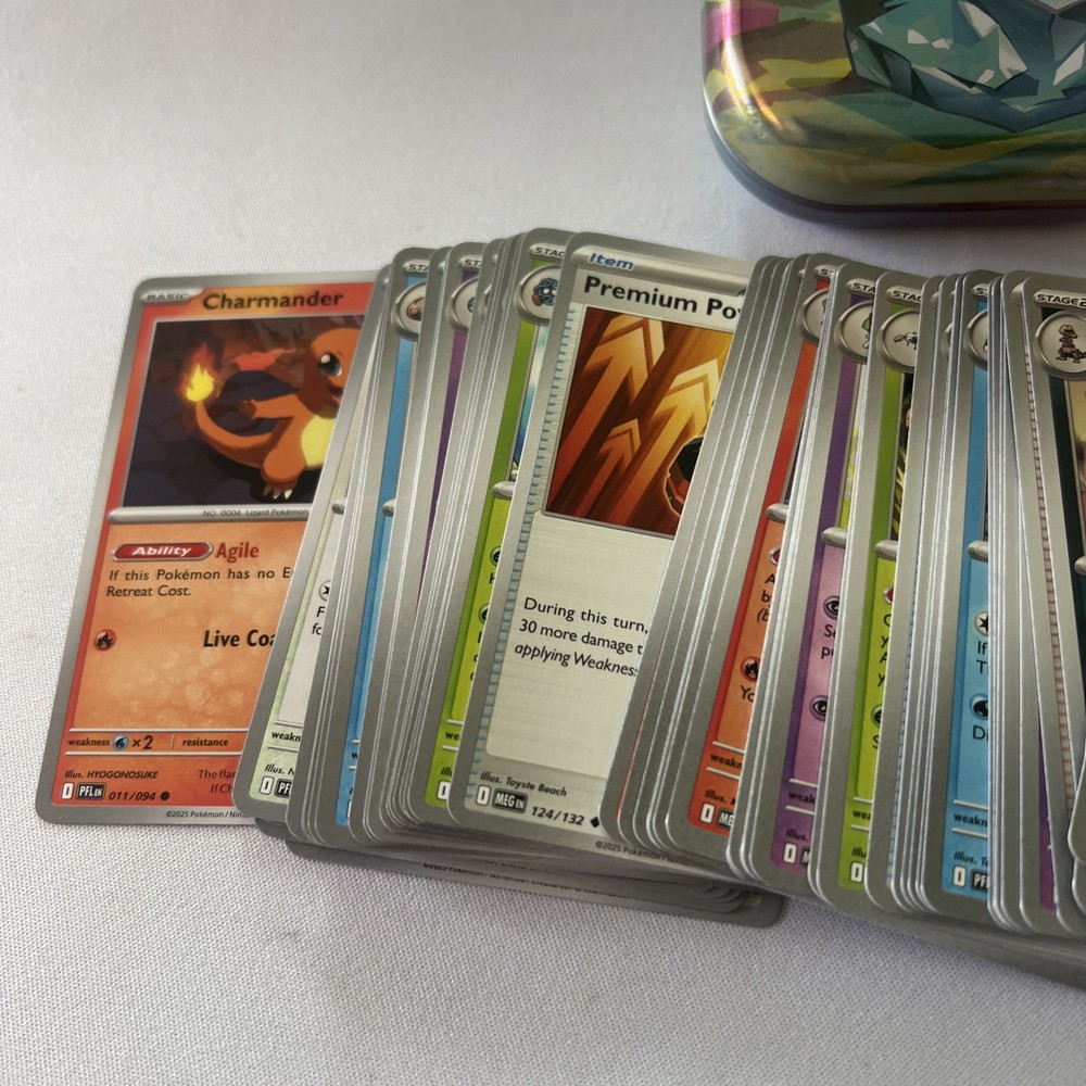 Pokemon Bulk With Small Tin