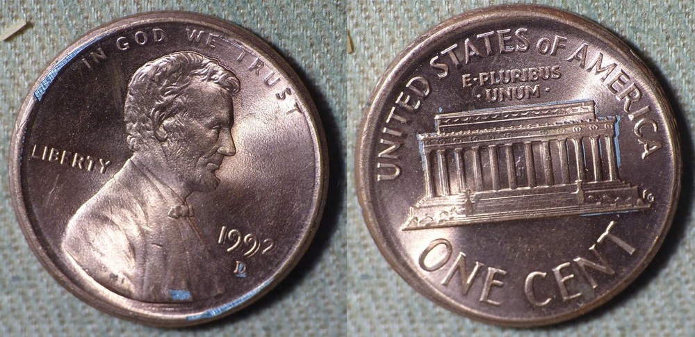 Errors : 1992D Cent MAD IREC2534