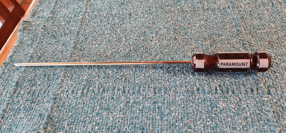 Paramount #1 x 10", PAR-J8510PH Screwdriver! Preowned! Excellent Condition!