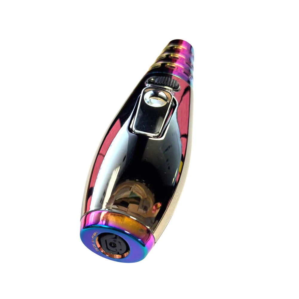 Dual Flame Butane Torch Lighter Refillable Adjustable Windproof Gas Lighter cook