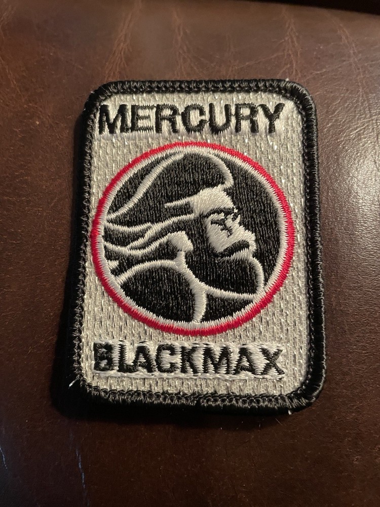 MERCURY BLACKMAX Patch - 2” X 2-3/4” - NEW