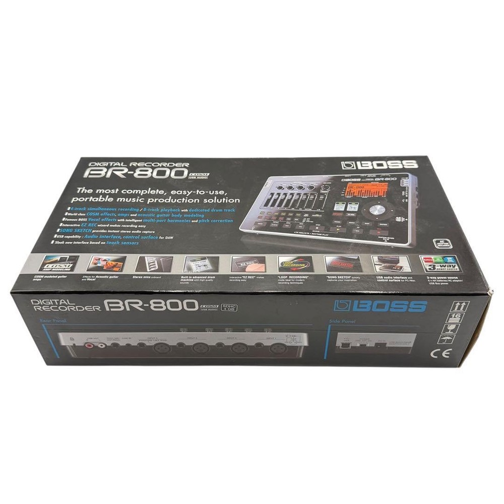 BOSS BR-800 Multitrack Recorder Complete Accessories Excellent Condition Japan