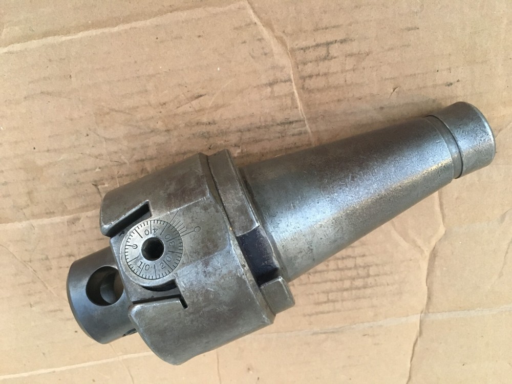 Flynn 45 Adjustable Boring Head With Cat 50 Mount  .785 Bore