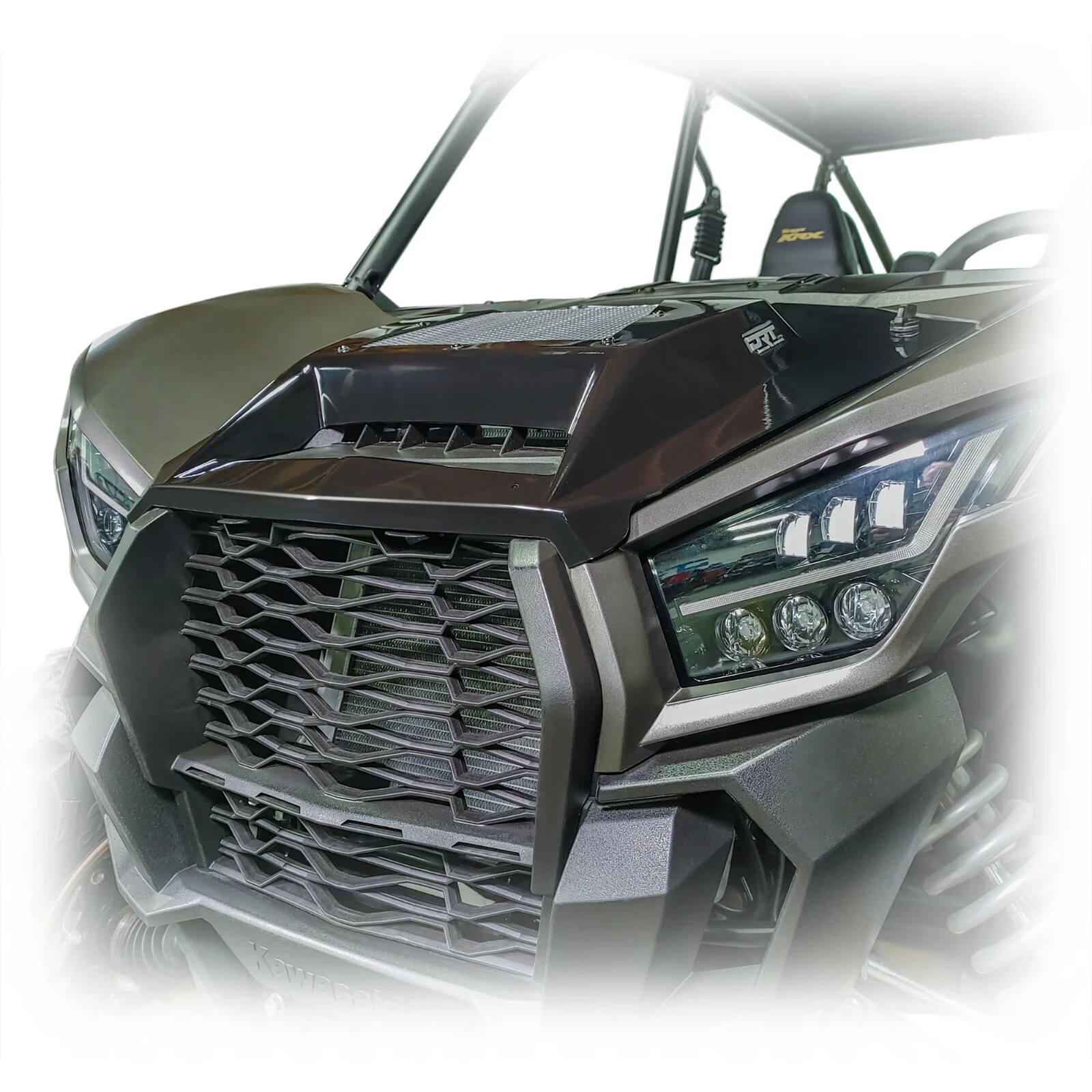 DRT Motorsports Kawasaki KRX 1000 / 4 2020-2024 Vented ABS Hood Scoop