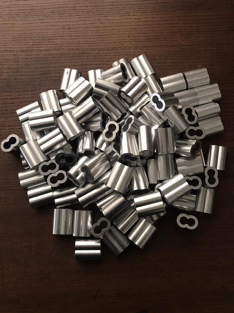 3/8" Aluminum Sleeves 300 pcs
