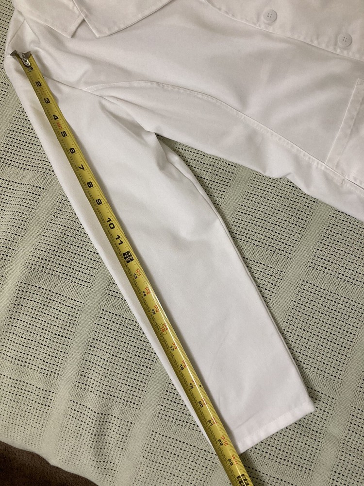 Cherokee 29" Medical Coat White