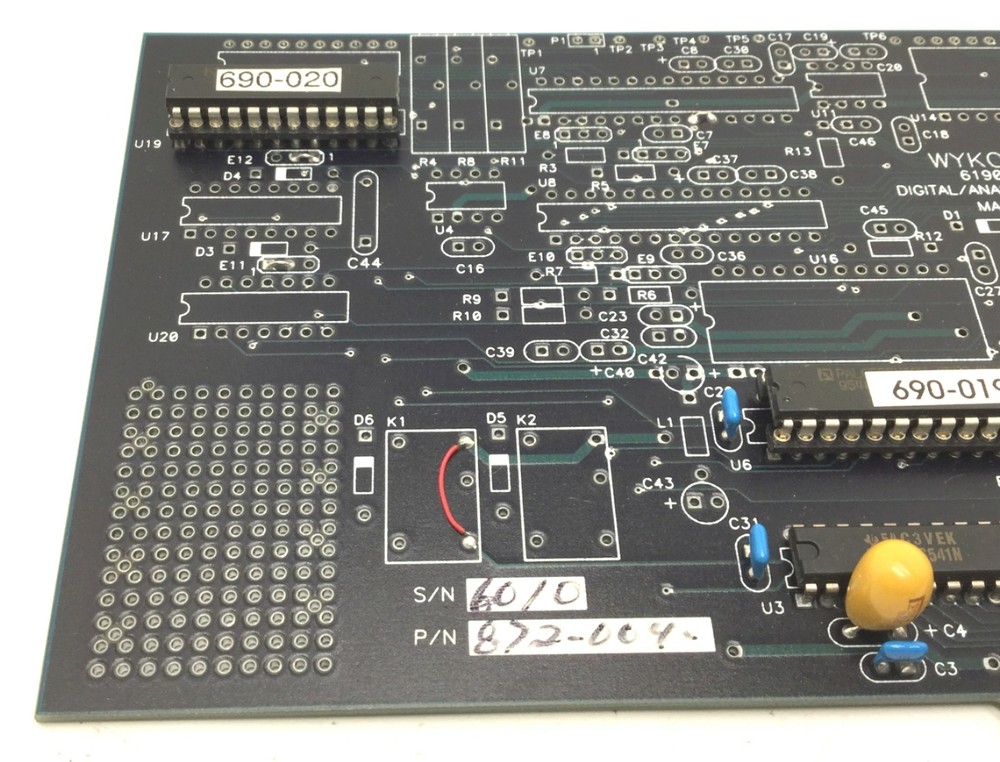 Wyko Corporation 6190094 Digital/Analog Interface Board