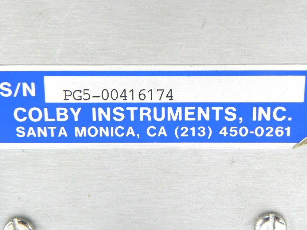Colby PG5000A Pulse Generator