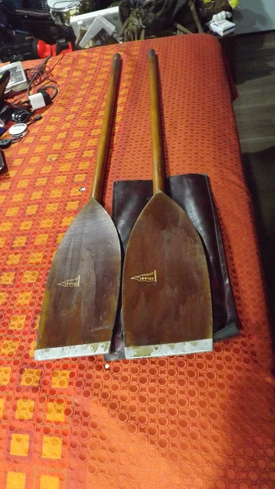 Vintage Folbot 2 section Kayak Paddle RM