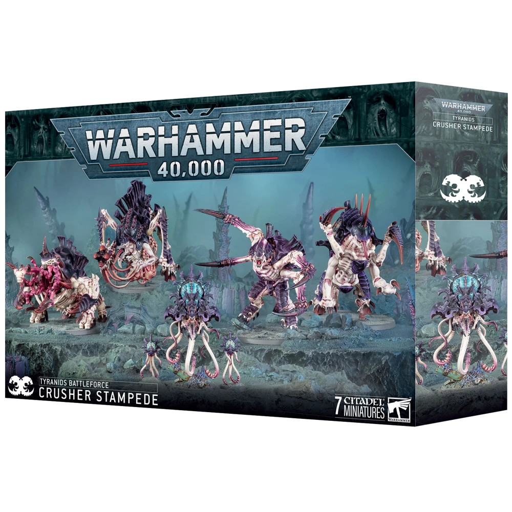 TYRANIDS - CRUSHER STAMPEDE - WARHAMMER 40K -  games workshop model kit