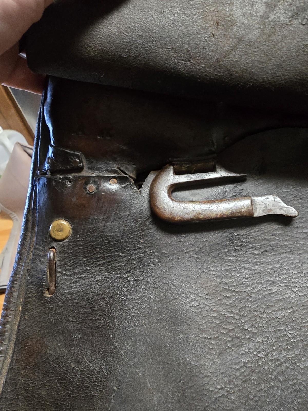 US Cavalry Training Saddle With Straps