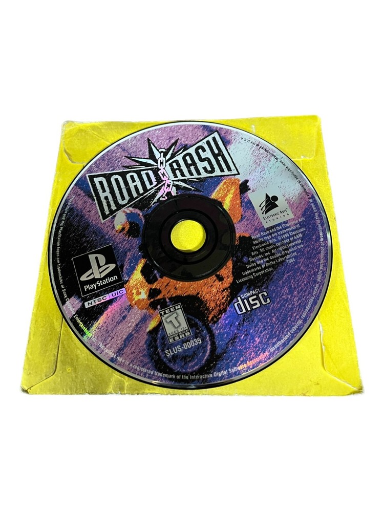 Sony PlayStation 1 PS1 Disc Only TESTED Road Rash BL