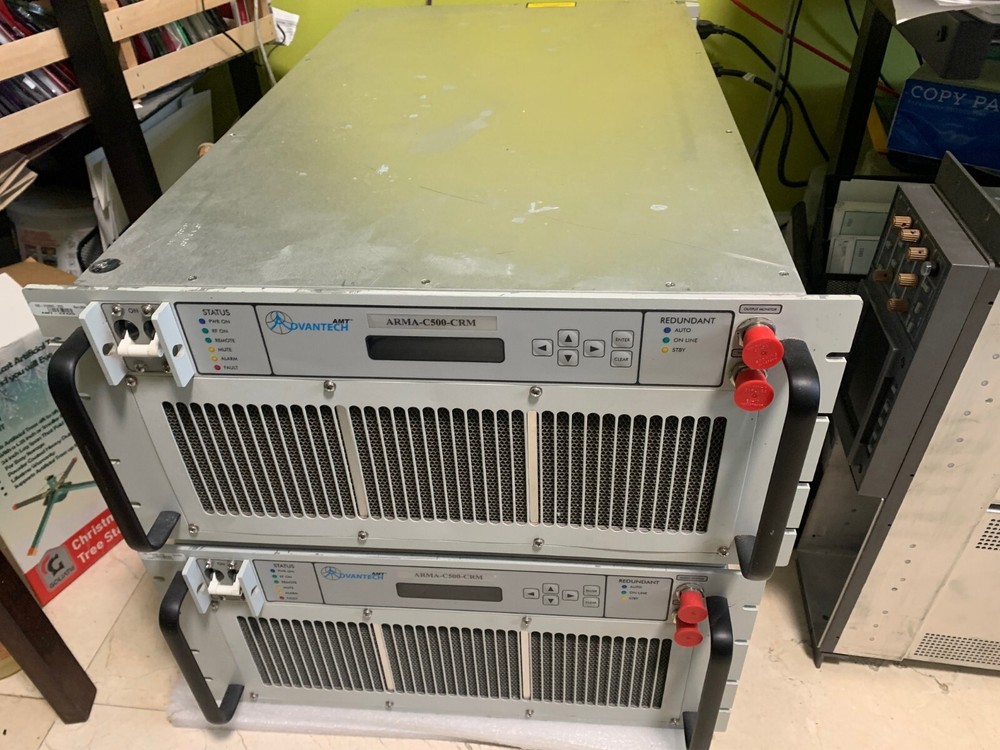 2-ADVANTECH C BAND SSPA ( Solid Sate ) AMPLIFIER 500 WATTS