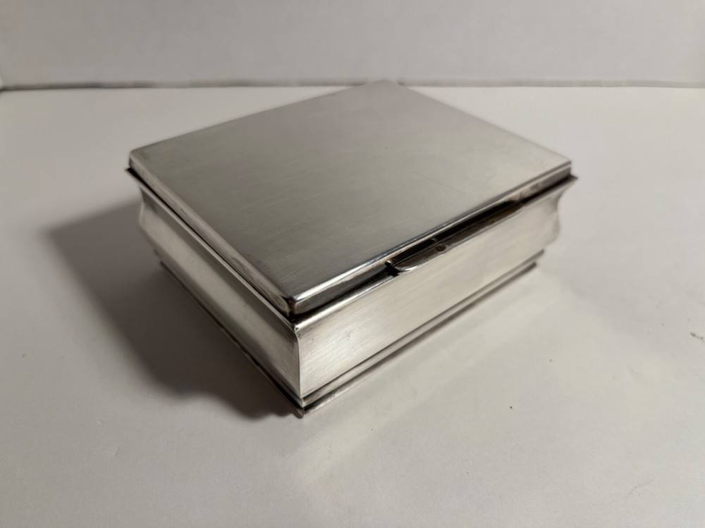 RARE 1937-1966 Hungarian Solid Silver Box